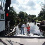 Brückenzoll zahlen - Hausboot in Holland mieten