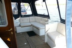 Achterdeck Motoryacht Bravoure 40 Brandenburg