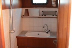 Dusche-Motoryacht-Ibis-Woubrugge-Holland