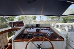 Steuerstand-Motoryacht-Impression-Akkrum-Holland