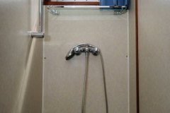 Dusche-Motoryacht-Olympiakreuzer-Warmond-Holland