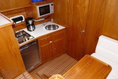14Küche Motoryacht Renal 36 Brandenburg