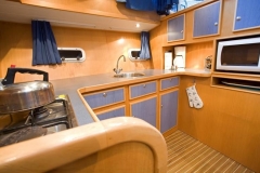 Küche Renal 45 Hausboot in Holland