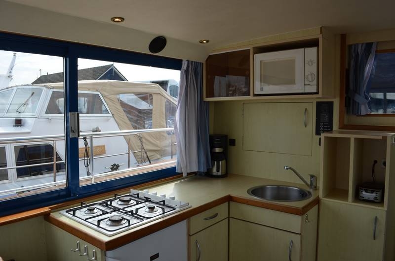 Küche Safari-Hausboot