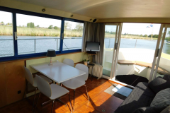 Salon-Hausboot-Stern-Ijsselstein-Holland