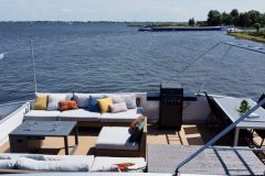 Dachterrasse-Hausboot-Sundeck