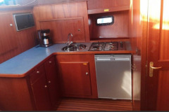Küche Motoryacht Tango Woubrugge Südholland