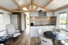 Kueche-SalonHausbootVaarchaletHolland