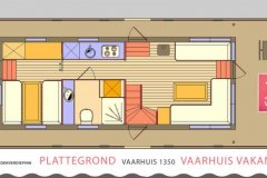 Grundriss-Erdgeschoss-Vaarhuis-Hausboot-mit-Skipper-Holland